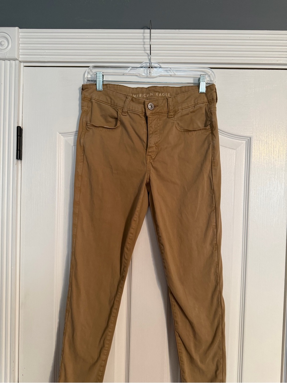 American Eagle Outfitters Men's Brown Slim Chinos